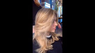 Wella Color Expert chloeeuerssalonx crafted every detail her clients perfect Blonde look 👏 [upl. by Nabru]