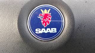 How to work the aux input on a Saab 93 2004 [upl. by Breana]