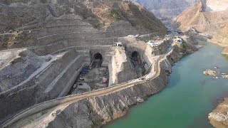 Mohmand Dam hydropower project construction updates mohmanddam damconstruction pakistandam viral [upl. by Reiniar723]