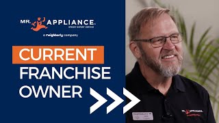 Mr Appliance® Franchise Owner Bill Crane Shares His Experience Shifting to Franchising [upl. by Atiniuq121]