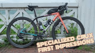 2022 Specialized Crux Pro  First Impressions Review [upl. by Onailil]