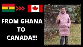 See How This Ghanian 🇬🇭 Lady Relocated to Canada By Herself with Vantage Migration Study Abroad NOW [upl. by Inat]