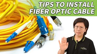 Fiber Optic Cable Installation Dos and Donts [upl. by Forrester980]