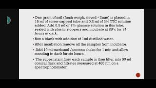 Dehydrogenase enzyme activity of soil  Microbial activity [upl. by Dnomsed574]