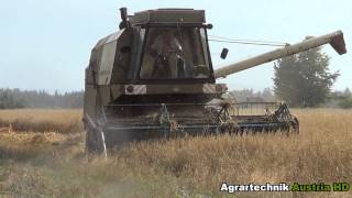 DDR Technik im Einsatz  Fortschritt E512 bei der Haferernte KurzvideoUncut [upl. by Nylhsoj518]