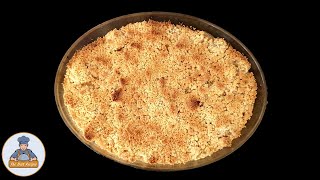 Crumble aux pommes et bananes  Recette gourmande de fruit [upl. by Tam]