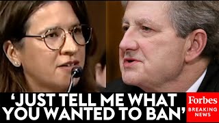 WATCH John Kennedy Repeatedly Grills Key Biden Judicial Nom Over Gun Control Comments [upl. by Ricketts]