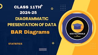 BAR Diagram  Diagrammatic Presentation of Data  Statistics  Class 11 I Economics [upl. by Nit]