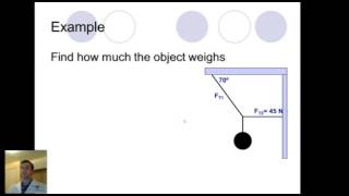 Balanced force problems [upl. by Eicyac]