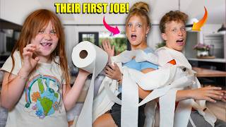 7 Best Jobs for Teenagers We got Fired Babysitting Adley [upl. by Felicle]