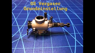 OsVergaser Grundeinstellung [upl. by Yelah]