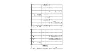 MedtnerSchreiber  Intermezzo from Piano Sonata op 5 Arr for WIND BAND Full Score Video [upl. by Chancellor]