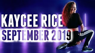 Kaycee Rice  September 2019 Dances [upl. by Swinton]