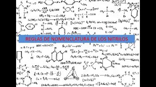 REGLAS DE NOMENCLATURA DE LOS NITRILOS [upl. by Atinrahc]