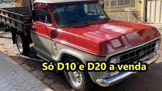 A VENDA CHEVROLET D10 E D20 NOVEMBRO 2024 DETALHES NO VÍDEO [upl. by Aliemaj]