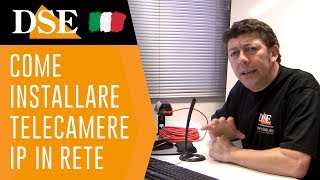 DSE Italia  Tutorial telecamere ip serie RH  Installazione in rete  Nozioni di base [upl. by Farlie]