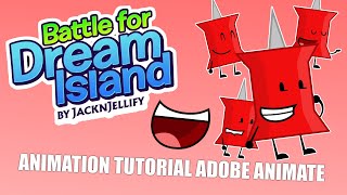 How to Lip Sync in the BFDI Style  Adobe Animate Tutorial [upl. by Pascoe]