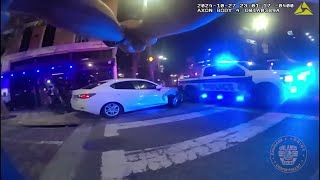 New video shows Orlando officer open fire on speeding driver in downtown [upl. by Odnavres432]