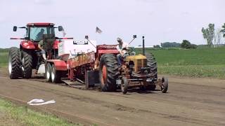 1953 DC Case Tractor Pulling at Scotland SD 2015 [upl. by Bilac580]