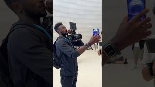 mkbhd in Action at the iPhone16 launch 🎥 [upl. by Lotty]