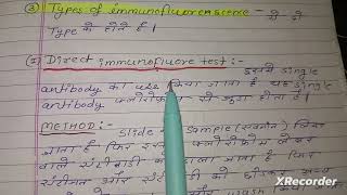 Immunofluorescence full notes in hindi  msc zoology notes in hindi [upl. by Hamnet849]