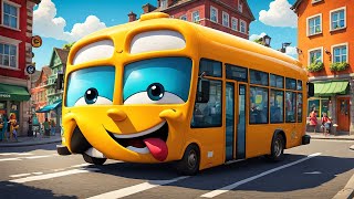 The Wheels on the Bus  Nursery Rhymes  Kids Songs  Fun and Learning [upl. by Taryne]