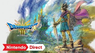 DRAGON QUEST III HD2D Remake – Release Date Trailer – Nintendo Switch [upl. by Timothee]