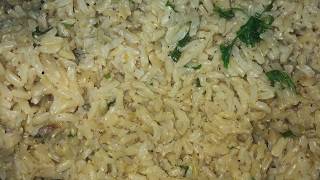 BROWN CILANTRO LIME RICE CHIPOTLE COPYCAT LOW SODIUM [upl. by Ecargyram83]