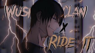 WuShang Clan X ride it  TOJI AMV [upl. by Sairacaz]