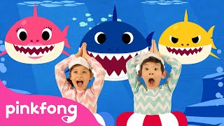 Baby Shark Dance  Baile del Tiburón Bebé  Pinkfong Canciones Infantiles [upl. by Enilaf]