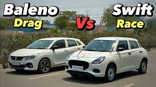 Swift vs Baleno 2024 Drag Race shorts shortsfeed dragrace [upl. by Fanni512]