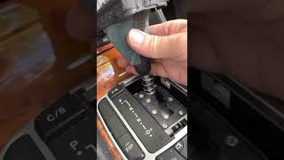 R230 SL500 shift knob removal [upl. by Mirielle272]