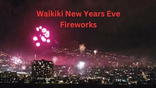 Ring in the New Year with Spectacular Waikiki New Years Eve Fireworks [upl. by Mientao585]