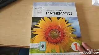 Mathematics book 1 7th edition oxford [upl. by Siramad]