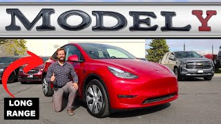 NEW Tesla Model Y Long Range Buying This Is A No Brainer [upl. by Grishilda]