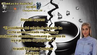 Divorcio express Araceli Verónica Ramírez  Abogada [upl. by Mirelle266]