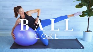 15 Minute Abs Workout with Ball – Ab Targeting Exercises with Medicine Ball [upl. by Nahsaj]