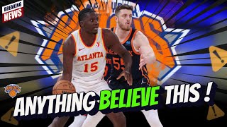 Knicks Shockingly Acquire Hawks Center in Stunning Trade Move 🚨 nba knicks [upl. by Esinrahs]