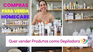 Quais produtos comprar para Revender como Depiladora As minhas comprinhas 🛍 [upl. by Busby]