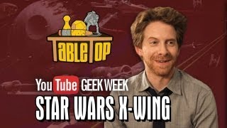 Star Wars XWing Seth Green Clare Grant and Mike Lamond Join Wil on TableTop SE2E09 [upl. by Hump605]