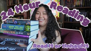 24 Hour Reading Challenge Read It or Unhaul It [upl. by Aed]