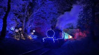 EPPING ONGAR LIGHT FANTASTIC CHRISTMAS TRAIN PART 1 [upl. by Aziaf]