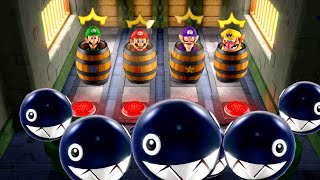 Mario Party Switch  Gentlemen Battle  Mario vs Luigi vs Waluigi vs Wario Master Difficulty [upl. by Nocaed261]