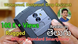 Rugged Military Smartphone Review in Telugu for Only Rs10500 [upl. by Arik918]