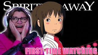 MAGICAL Spirited Away Reaction  First Time Watching [upl. by Yelsa]