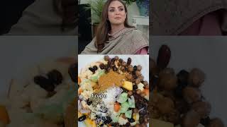 🤔Nadia Khan secret mix salad chaat Recipehow to make mix salad chaat shorts​ youtubeshorts​ [upl. by Farand]