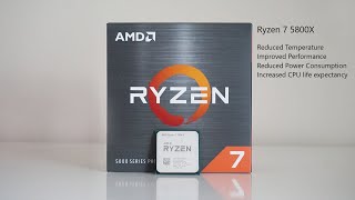 Ryzen 7 5800X Undervolt Guide  Lower Temps Better Performance 5800x overclocking undervolting [upl. by Gibbeon]