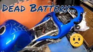 Kawasaki ZX9R  Dead Gel BatteryMost Bizarre [upl. by Ysirhc809]