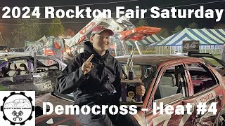 2024 Rockton Fair Saturday  Democross Heat 4 [upl. by Grubb590]