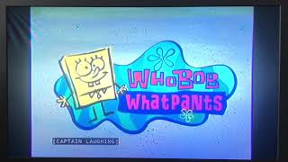 WhoBob WhatPants theme song Reversed [upl. by Eliam]